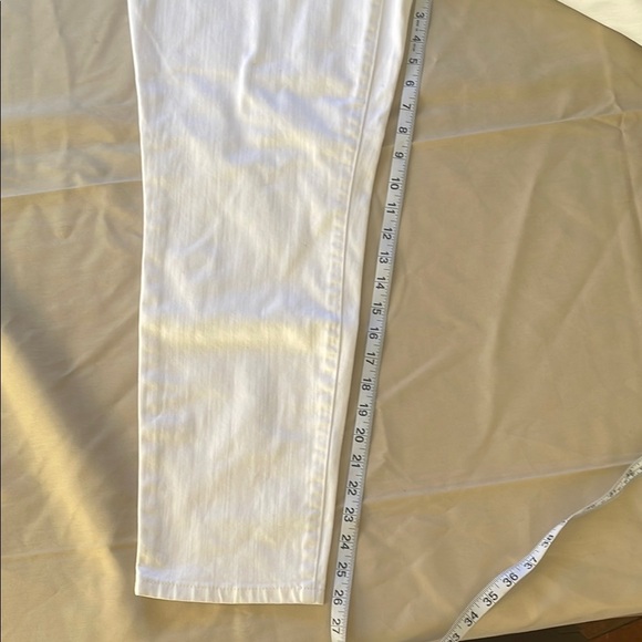 Chico's So Slimming White Embellished jeans rhinestone like new - Picture 7 of 7